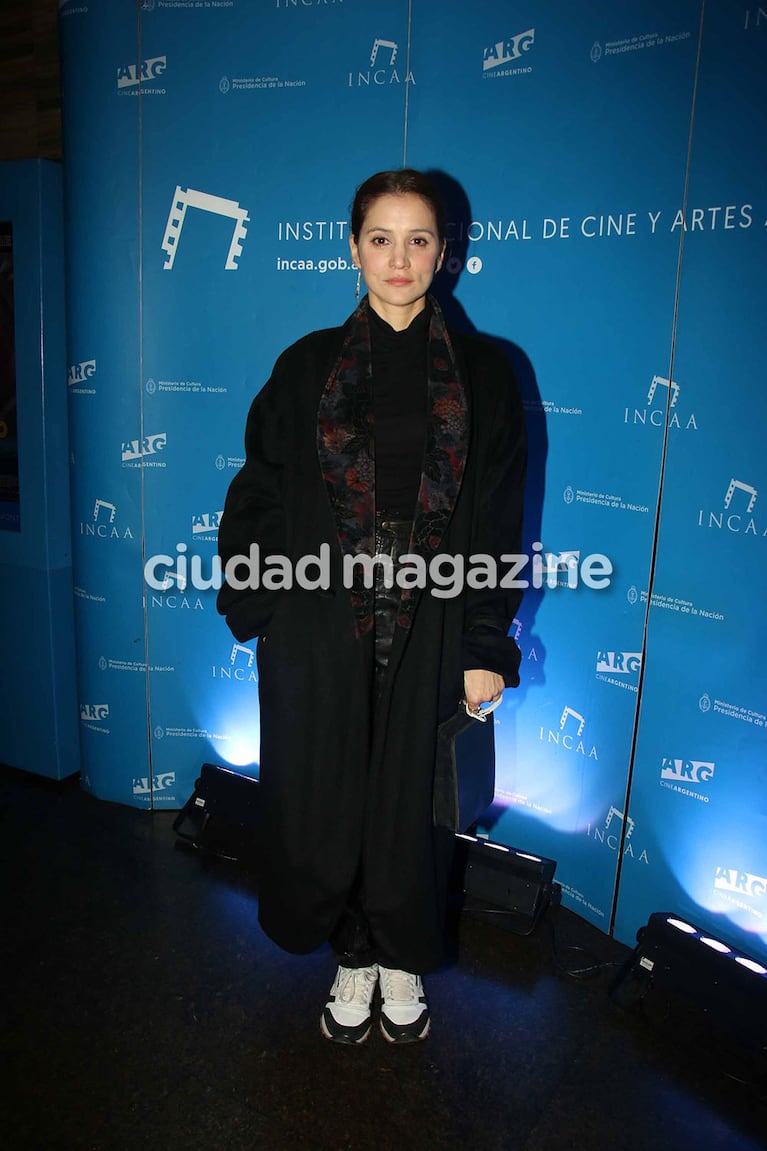 Bárbara Lombardoen el estreno de Muere, monstruo, muere en el cine Gaumont. (Foto: Movilpress)