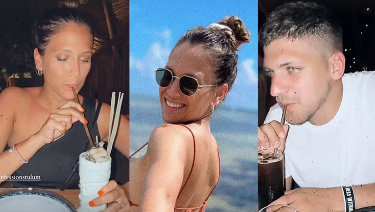 Barbie Vélez compartió las primeras fotos con Lucas Rodríguez en su luna de miel desde Tulum.