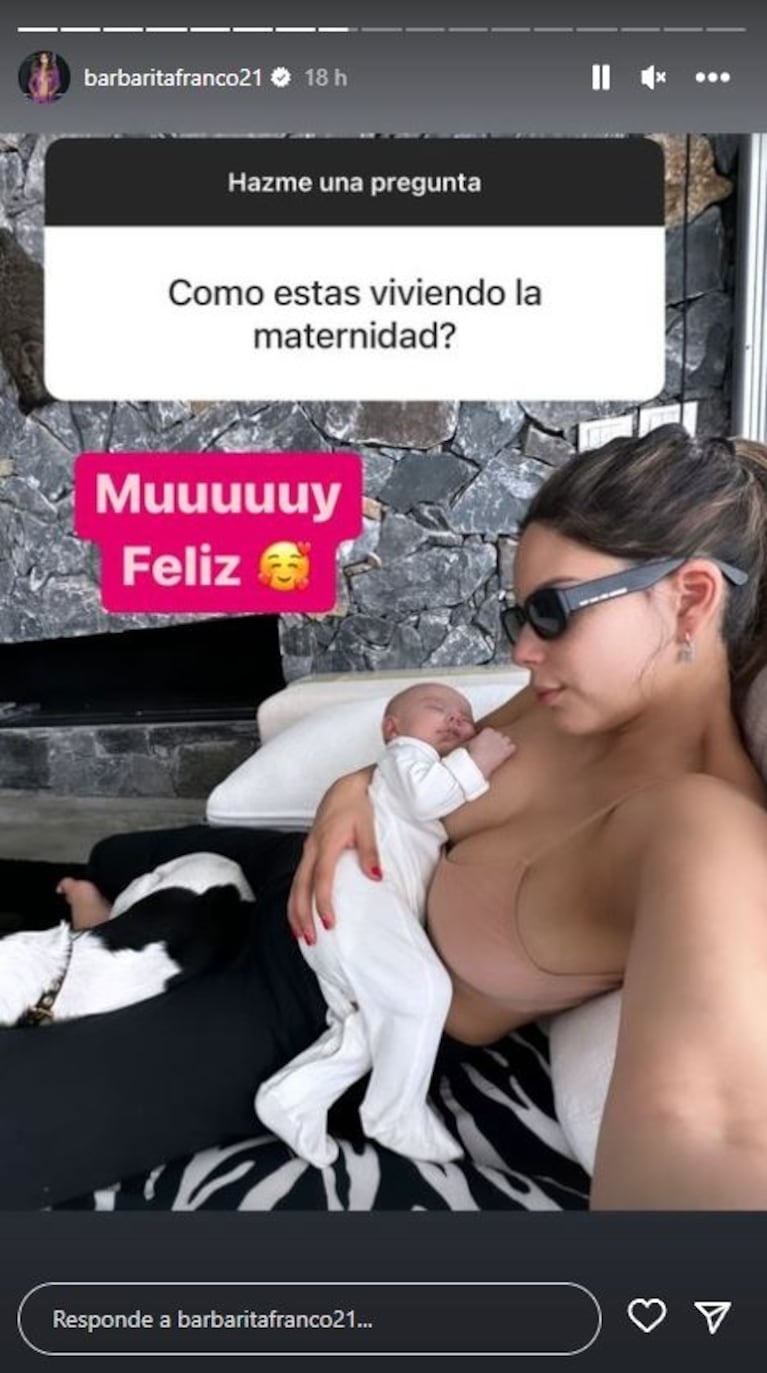 Barby Franco mostró a Sarah en Uruguay y enterneció a todos: el álbum de fotos