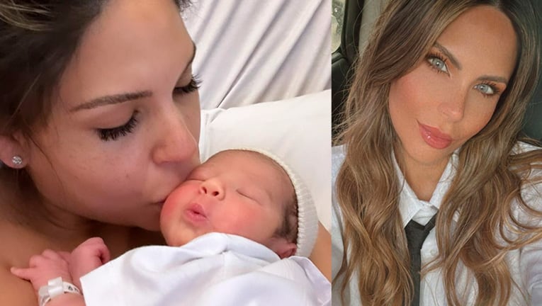 Barby Franco mostró el primer y divertido baño en jacuzzi de su hija Sarah.