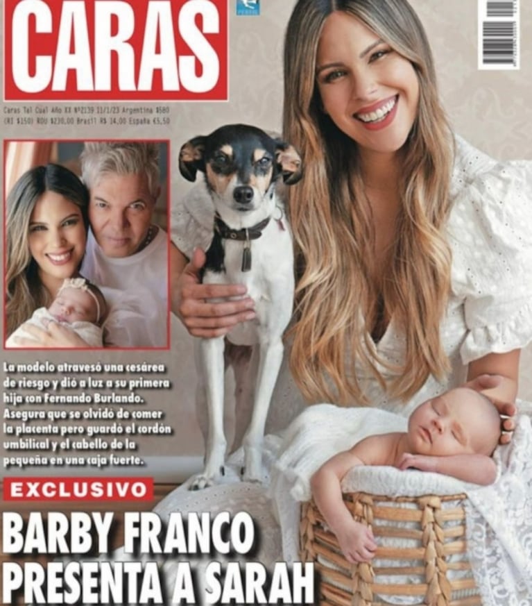 Barby Franco se descargó tras las críticas por la sesión de fotos con su hija