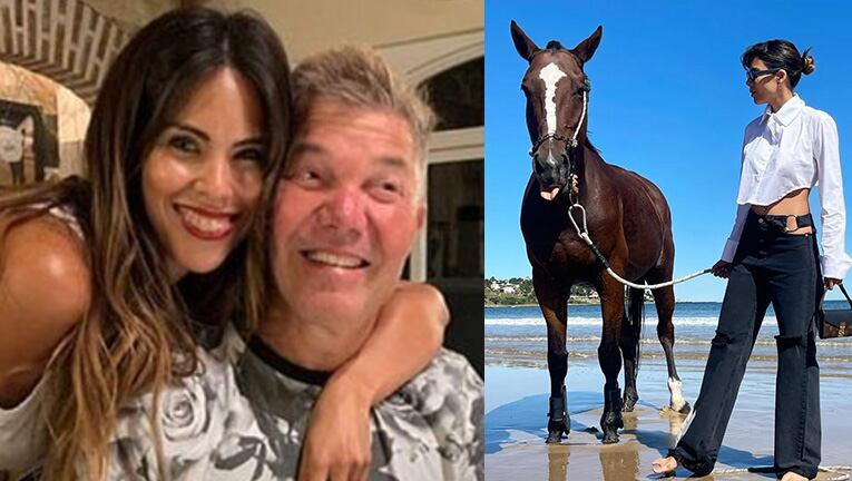 Barby Franco sorprendió al contar cuántas mascotas tiene con Fernando Burlando.