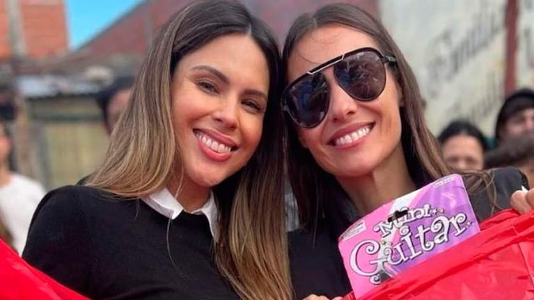 Barby recibió a Pampita a horas de dar a luz a Sarah