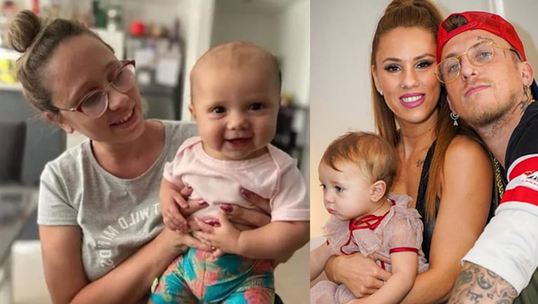 Barby Silenzi compartió la foto más linda con el Polaco y su hija en su primer cumple en medio del escándalo con su hermana.