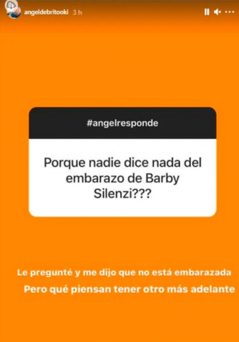 Barby Silenzi y el Polaco, envueltos en rumores de embarazo: "Dijo que no está embarazada, pero piensan tener otro hijo"