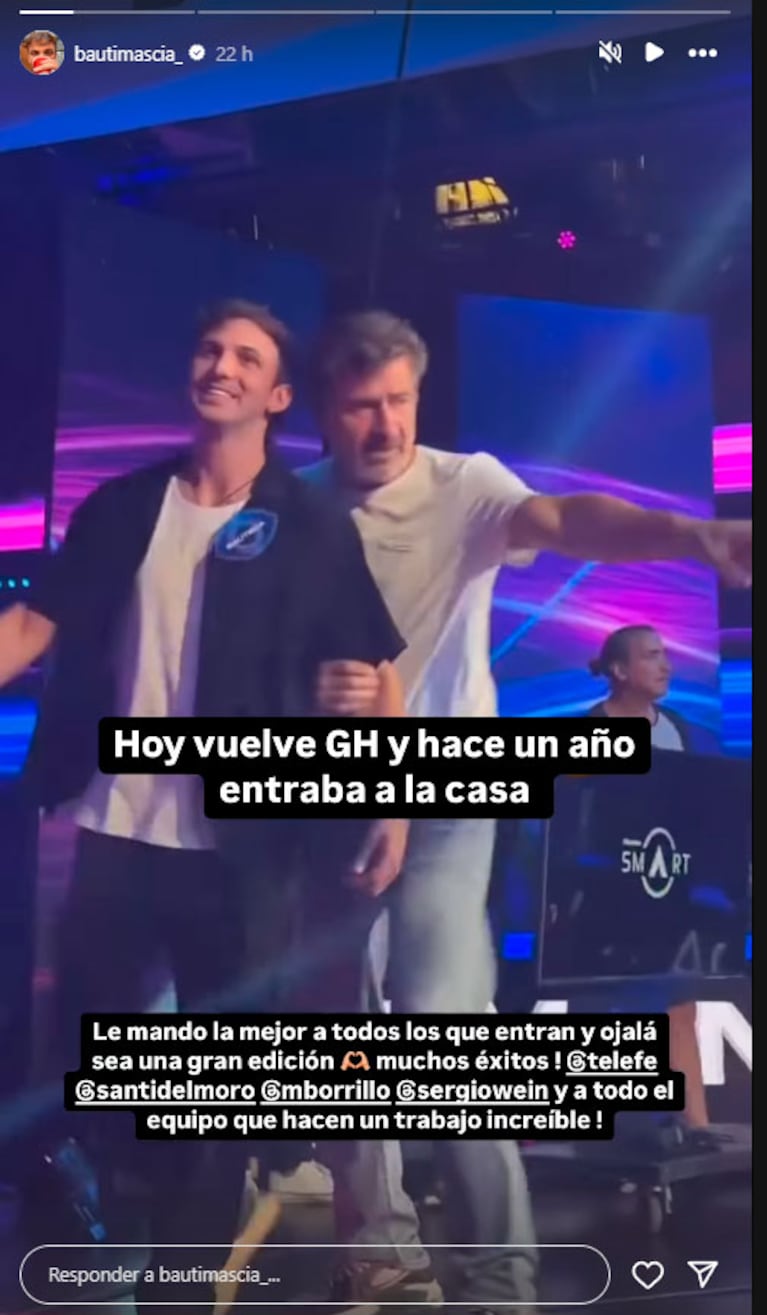 Bautista Mascia brilló por su ausencia en el debut de Gran Hermano 2024: qué pasó