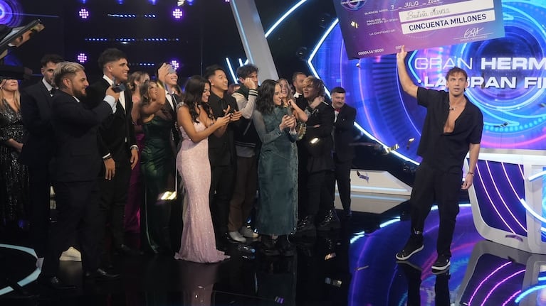 Bautista Mascia ganó Gran Hermano 2023 (Foto: prensa de Telefe)