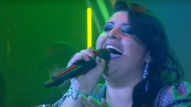 Belén Fernández brilló en la final de "Pasión Canta", el certamen que ganó en 2022. (Foto: Captura América)