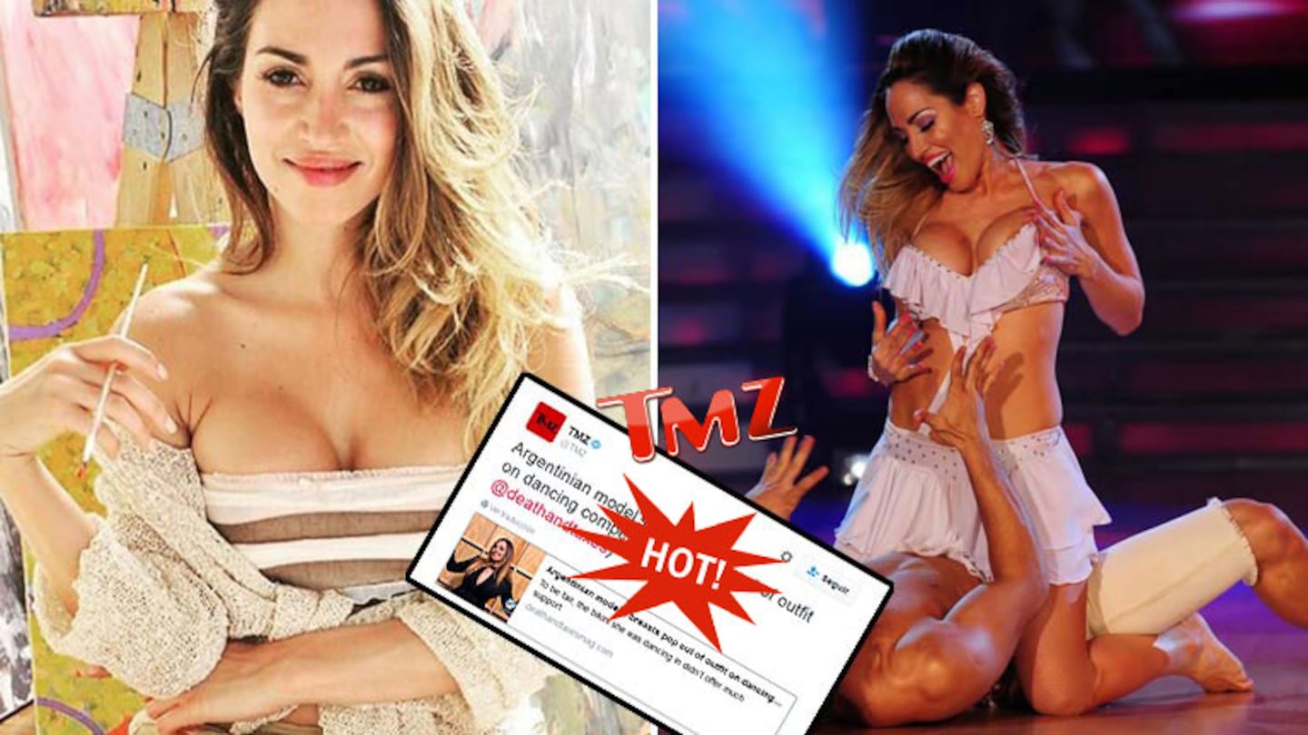 Belén Francese, noticia en Estados Unidos... ¡por un blooper hot de  Bailando 2011! | Ciudad Magazine