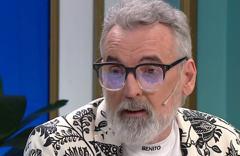 Benito Fernández en el programa "Almorzando con Juana". (Foto: captura de eltrece)