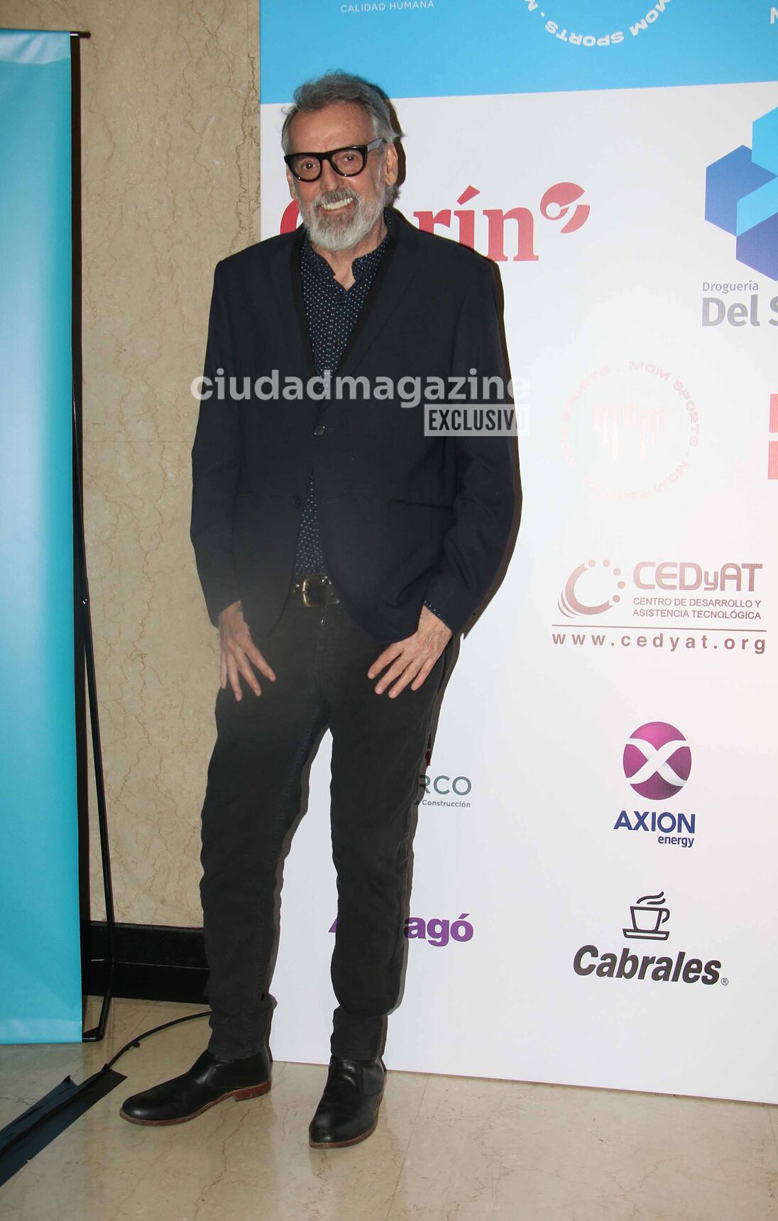 Benito Fernández en la gala solidaria de Margarita Barrientos. (Foto: Movilpress)