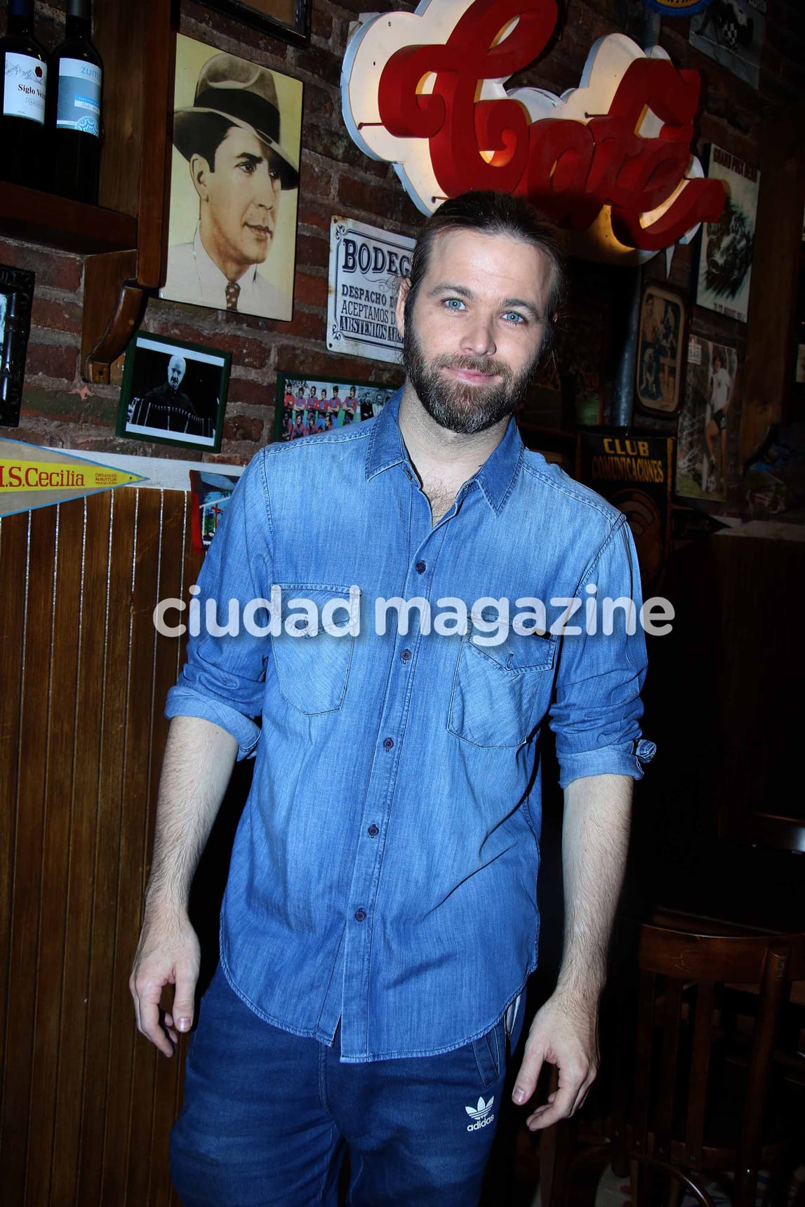 Benjamín Amadeo en la presentación de Mi hermano es un clon. (Foto: Movilpress)