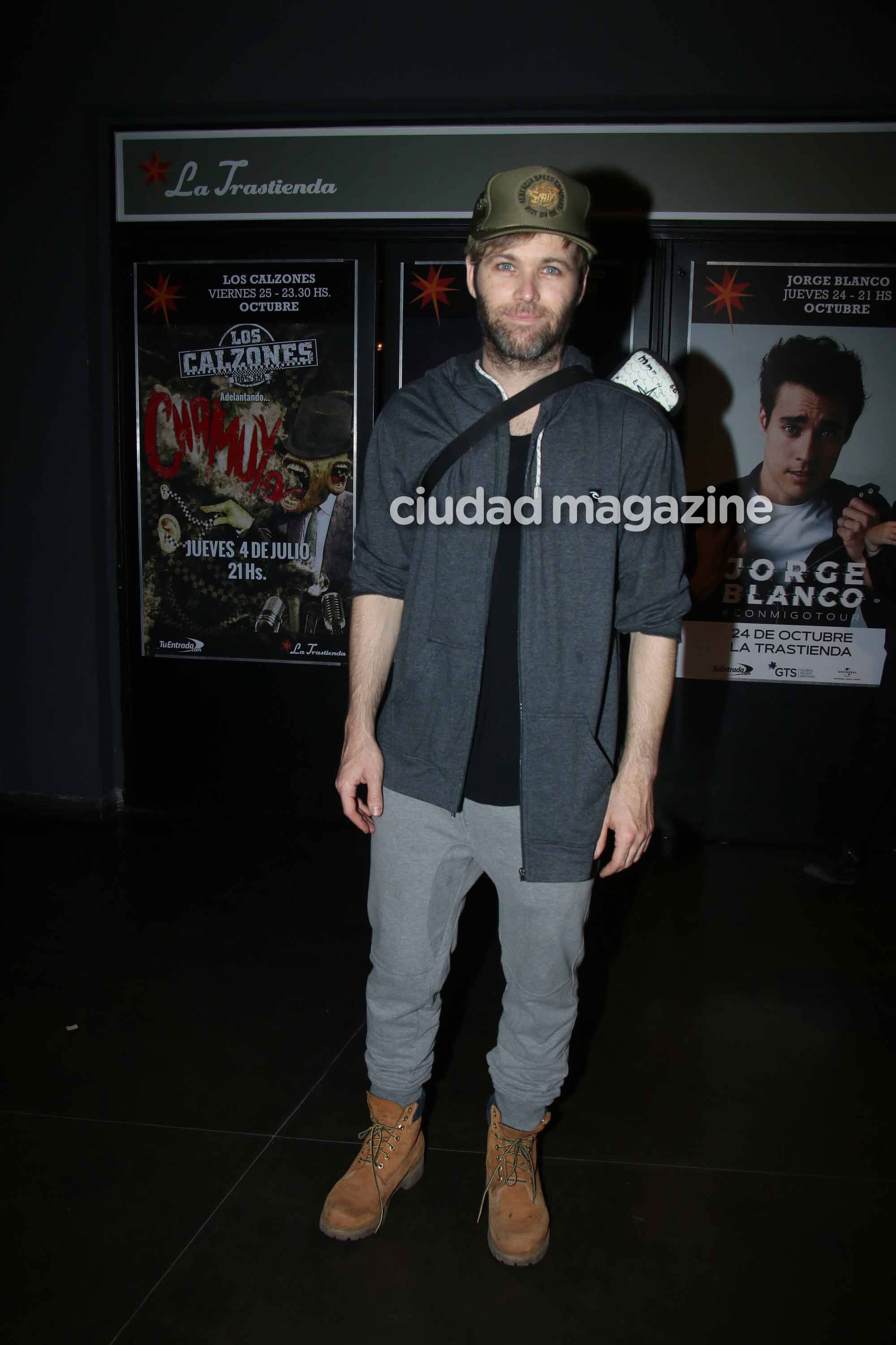 Benjamín Amadeo la rompió en La Trastienda (Foto: Movilpress)