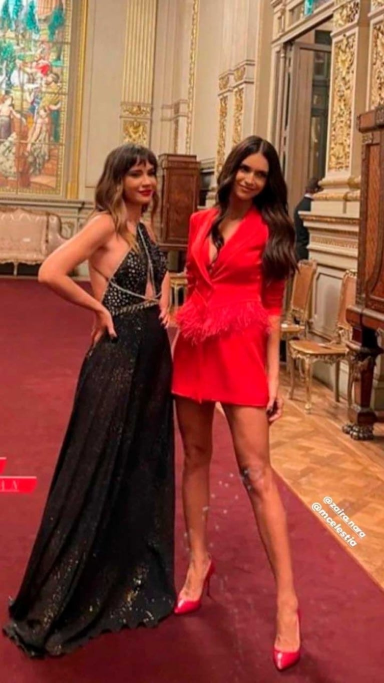 Benjamín Vicuña coincidió con Pampita y Zaira Nara en un evento tras el escándalo de la China Suárez y Wanda