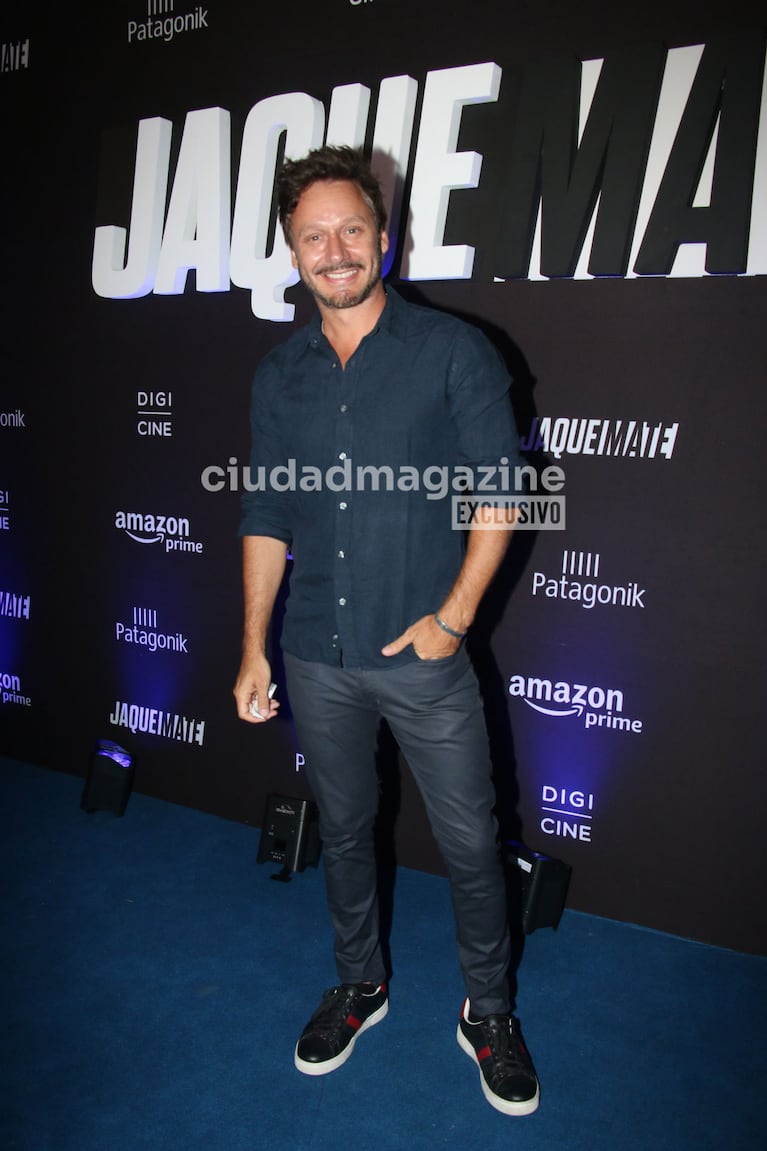 Benjamín Vicuña en el estreno de Jaque Mate (Foto: Movilpress).