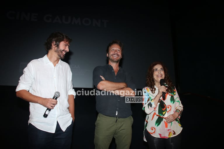 Benjamín Vicuña en el estreno de su nueva película (Fotos: Movilpress).