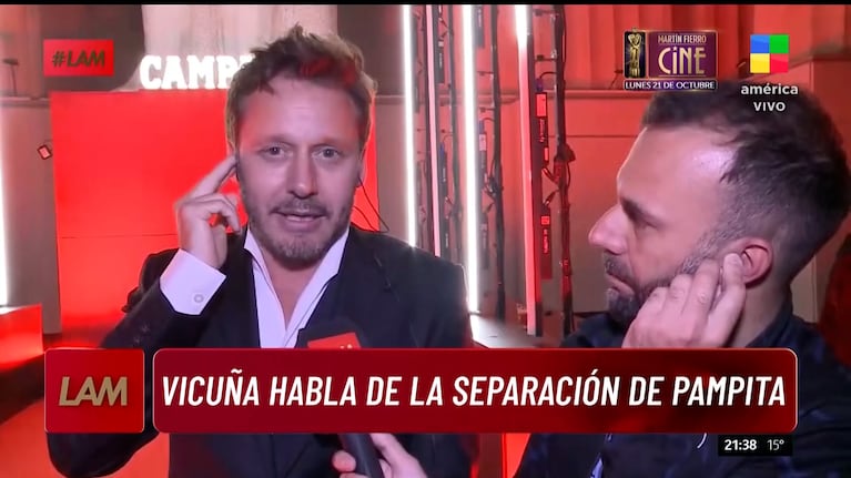 Benjamín Vicuña explicó por qué habla más con la prensa argentina que con la chilena