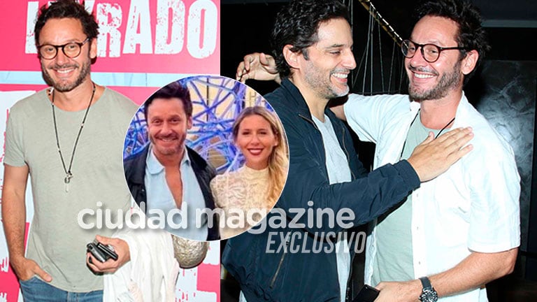 Benjamín Vicuña fue a ver a Joaquín Furriel al teatro (Foto: Movilpress)