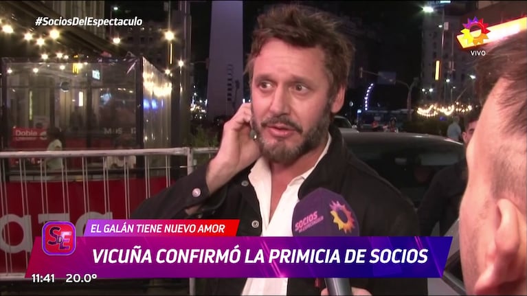 Benjamín Vicuña habló con Socios del Espectáculo.