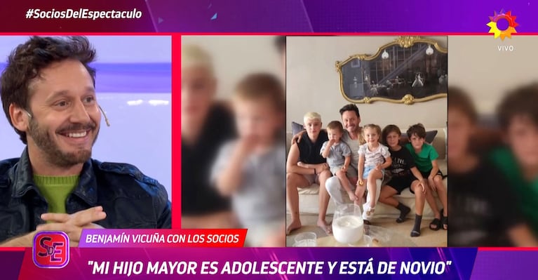 Benjamín Vicuña habló de la posibilidad de tener un hijo con Analía Espasandín