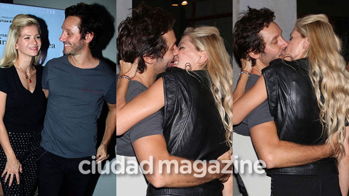 Benjamín Vicuña y China Suárez, enamorados: sus fotos a los besos en el estreno de Terapia Amorosa 