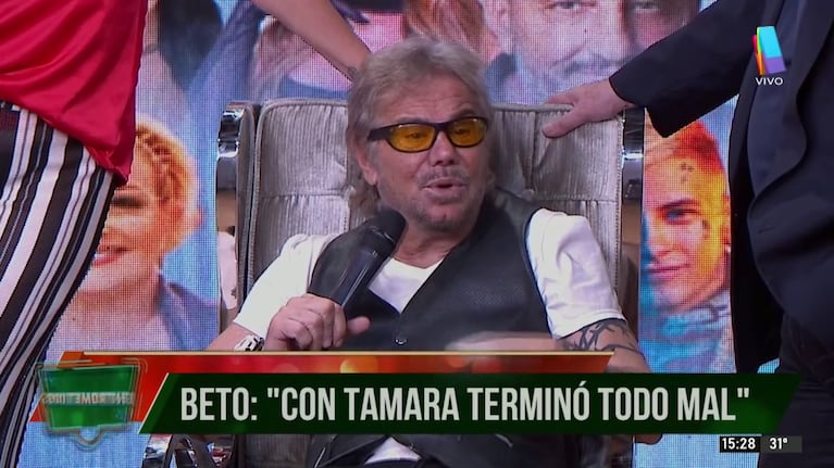 Beto Casella en Entrometidos, NET TV.