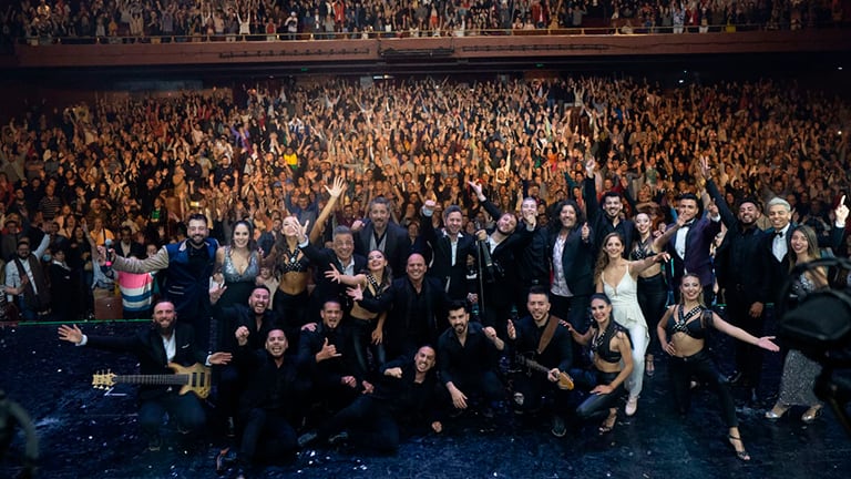 Bien Argentino se presentó en el Gran Rex a sala llena