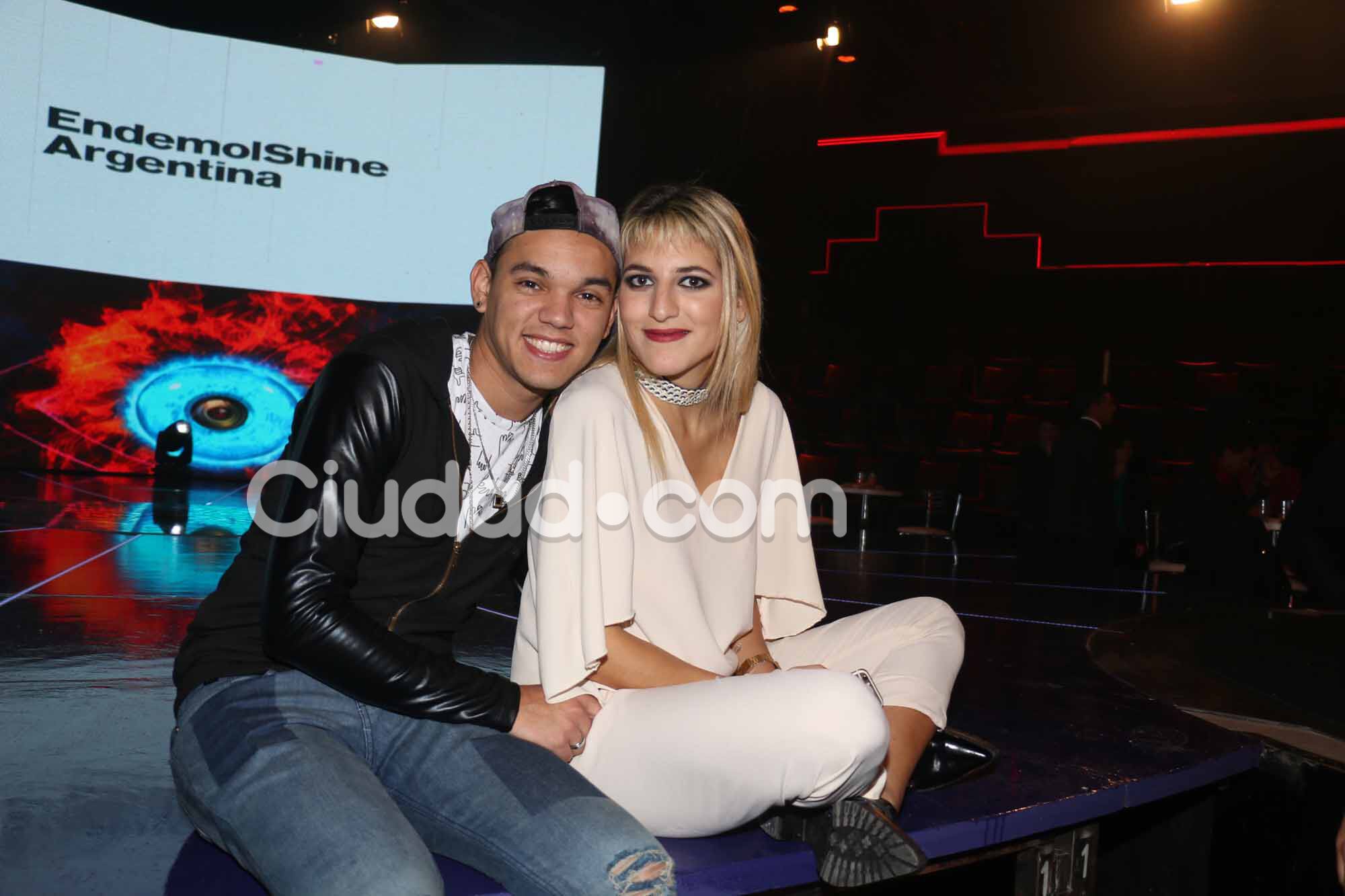 Brian Lanzelotta y Marian Farjat en la presentación de GH 2016. (Foto: Movilpress-Ciudad.com)