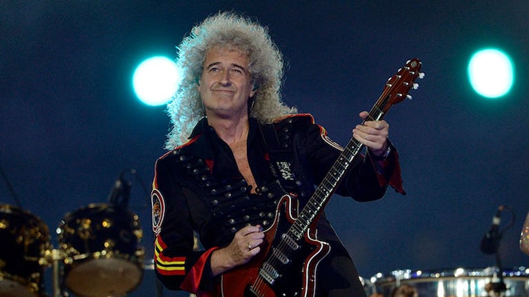 Brian May: canceló su gira por problemas de salud.