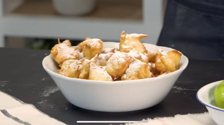 Buñuelos de manzana: receta fácil, paso a paso 