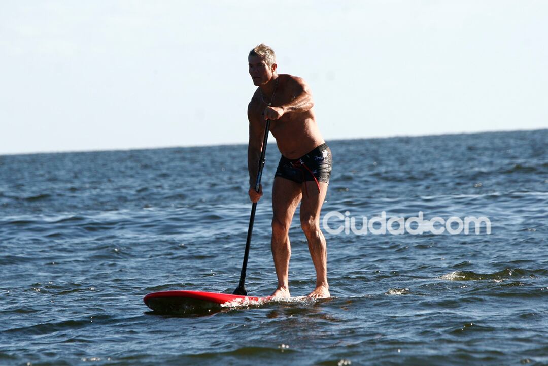 Burlando y Barbie se divirtieron en el mar. (Foto: PC3/Ciudad.com)