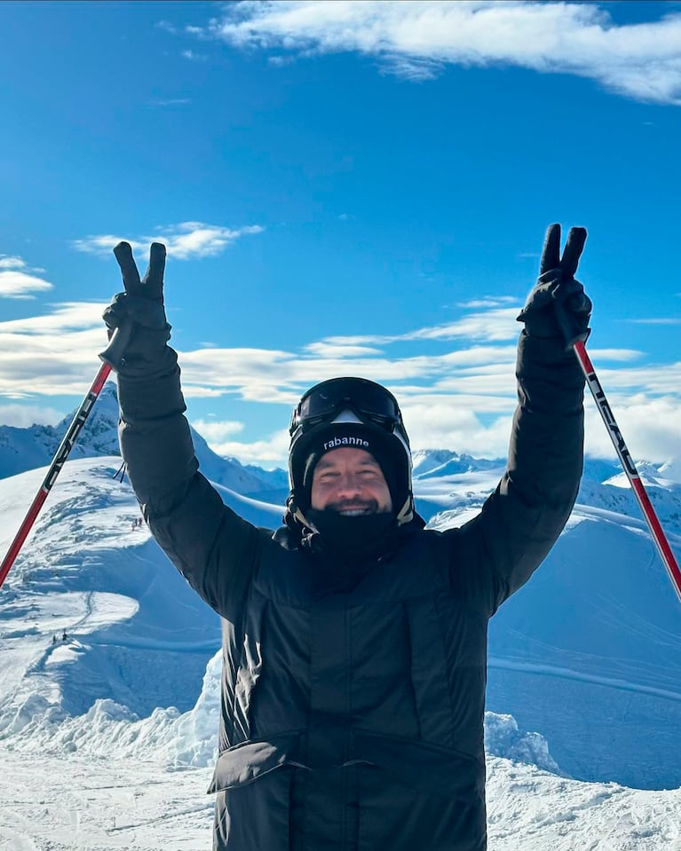 Cachete Sierra, feliz en la Patagonia