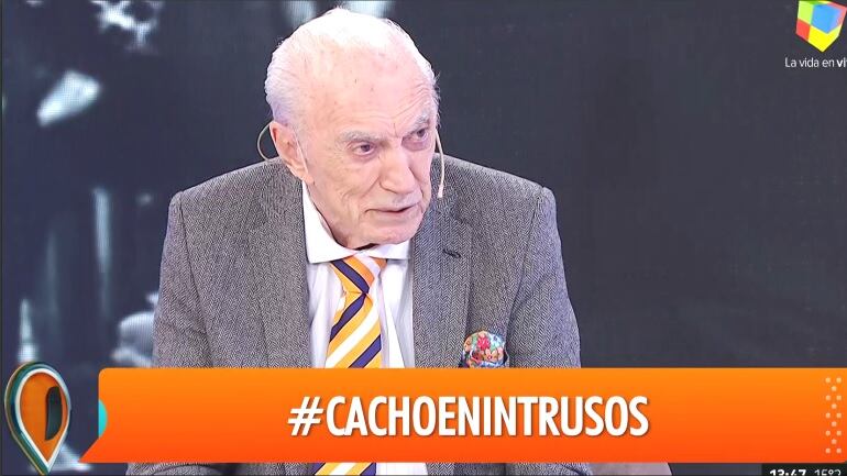 Cacho Fontana fue internado de urgencia tras sufrir un fuerte golpe en la vía pública (Foto: Captura)