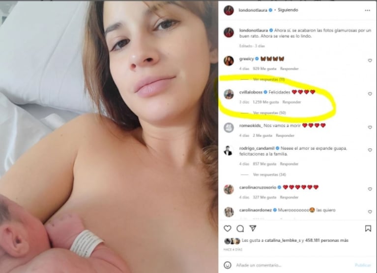 Café con aroma de mujer: Laura Londoño da a luz a su segunda hija y recibe el saludo de Carmen Villalobos