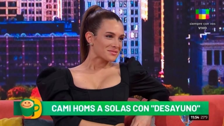 Camila Homs contó cómo conoció a su novio, José Principito Sosa: quién encaró a quién