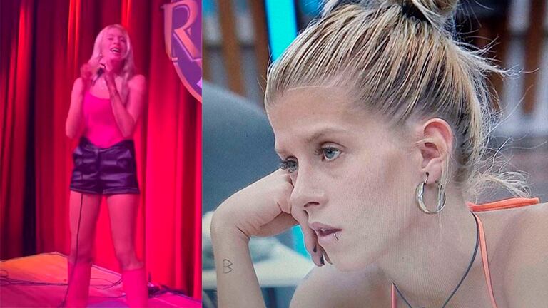 Camila Lattanzio cantó en vivo y gratis pero la fue a ver una sola ex compañera de Gran Hermano