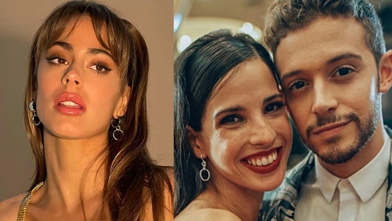 Cande Molfese contó que Tini Stoessel la alertó del comportamiento de su ex, Ruggero Pasquarelli.