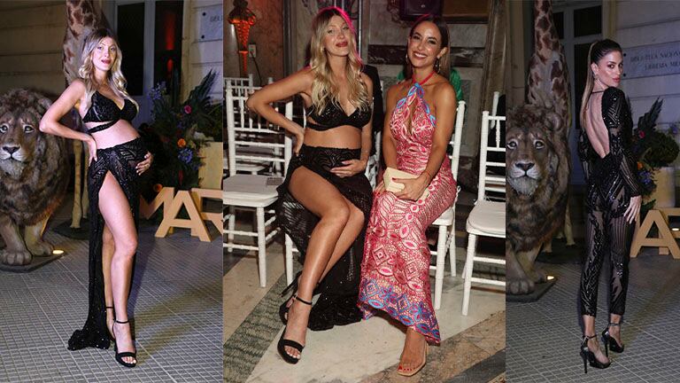 Cande Ruggeri, Lourdes Sánchez y Agustina Casanova: imponentes looks en un desfile