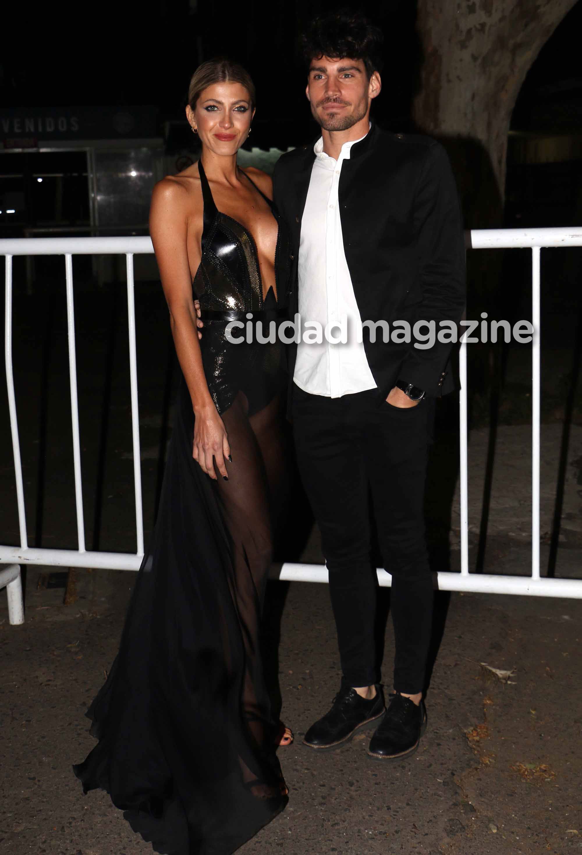 Cande Ruggeri y su novio, Nicolás Maccari, en la gala aniversario de la revista Gente (Foto: Movilpress).