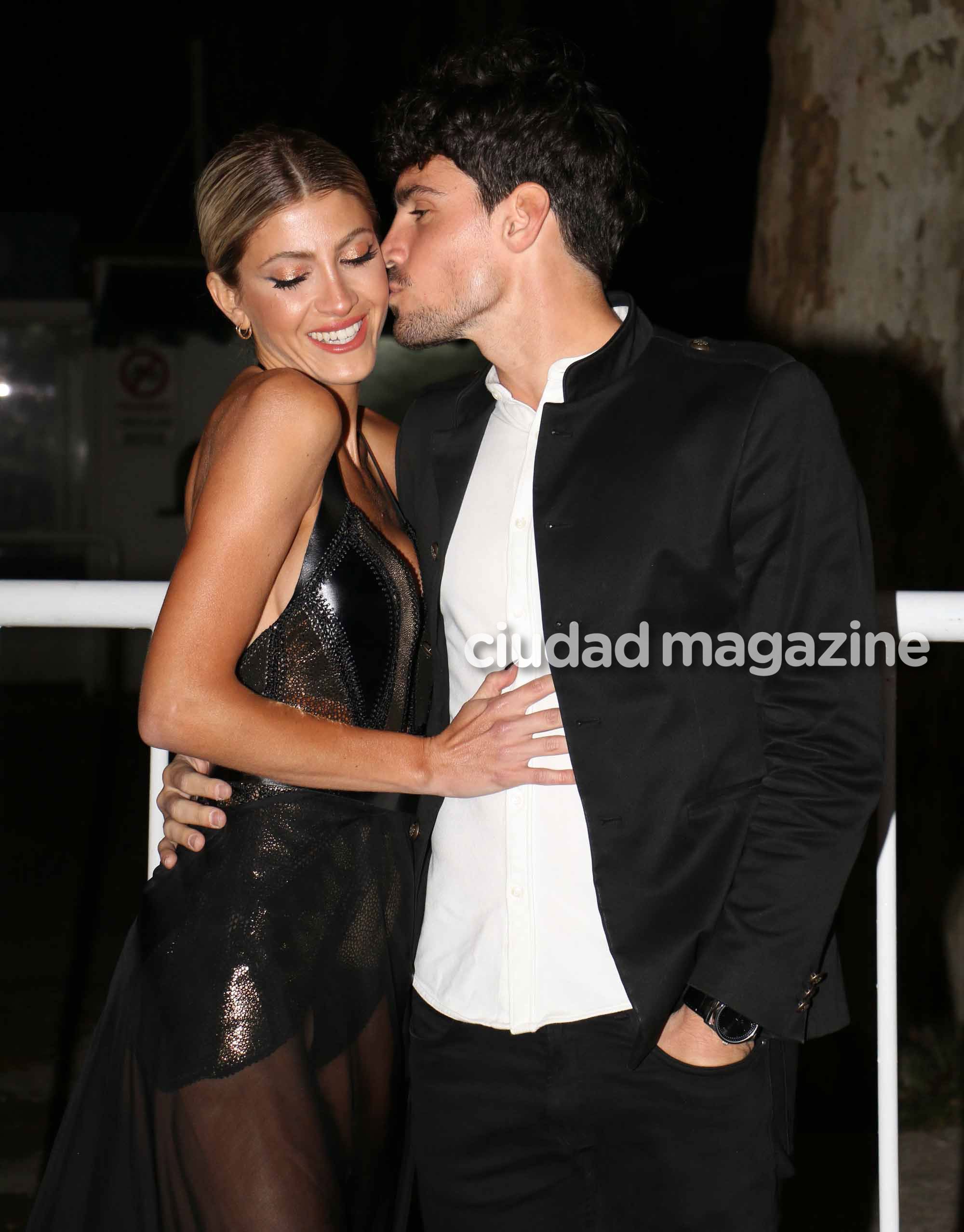 Cande Ruggeri y su novio, Nicolás Maccari, en la gala aniversario de la revista Gente (Foto: Movilpress).