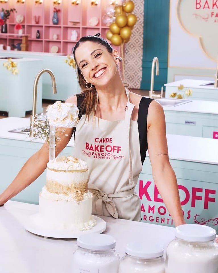 Cande se consagró ganadora de Bake Off Famosos.