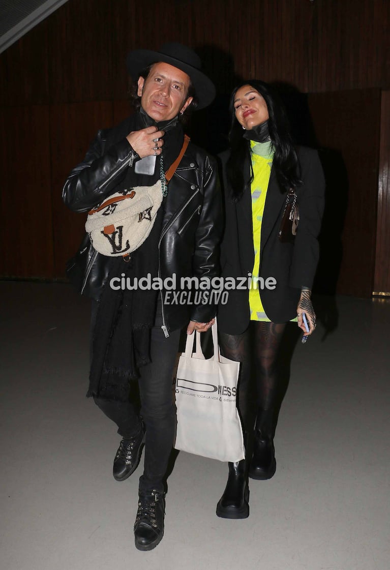 Cande Tinelli acompañó a Coti Sorokin a su recital (Foto: Movilpress)