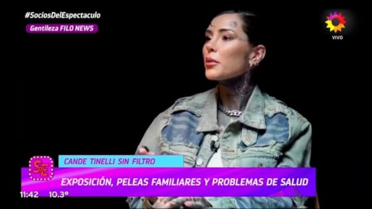 Cande Tinelli contó cómo empezó a vender contenido erótico: "Me va muy bien"