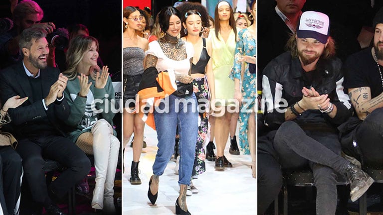 Cande Tinelli presentó su colección de ropa en el BAFWeek 2018, ¡con su familia y su novio en primera fila!