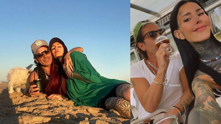 Cande Tinelli y Coti Sorokin compartieron las fotos más románticas desde Punta del Este.