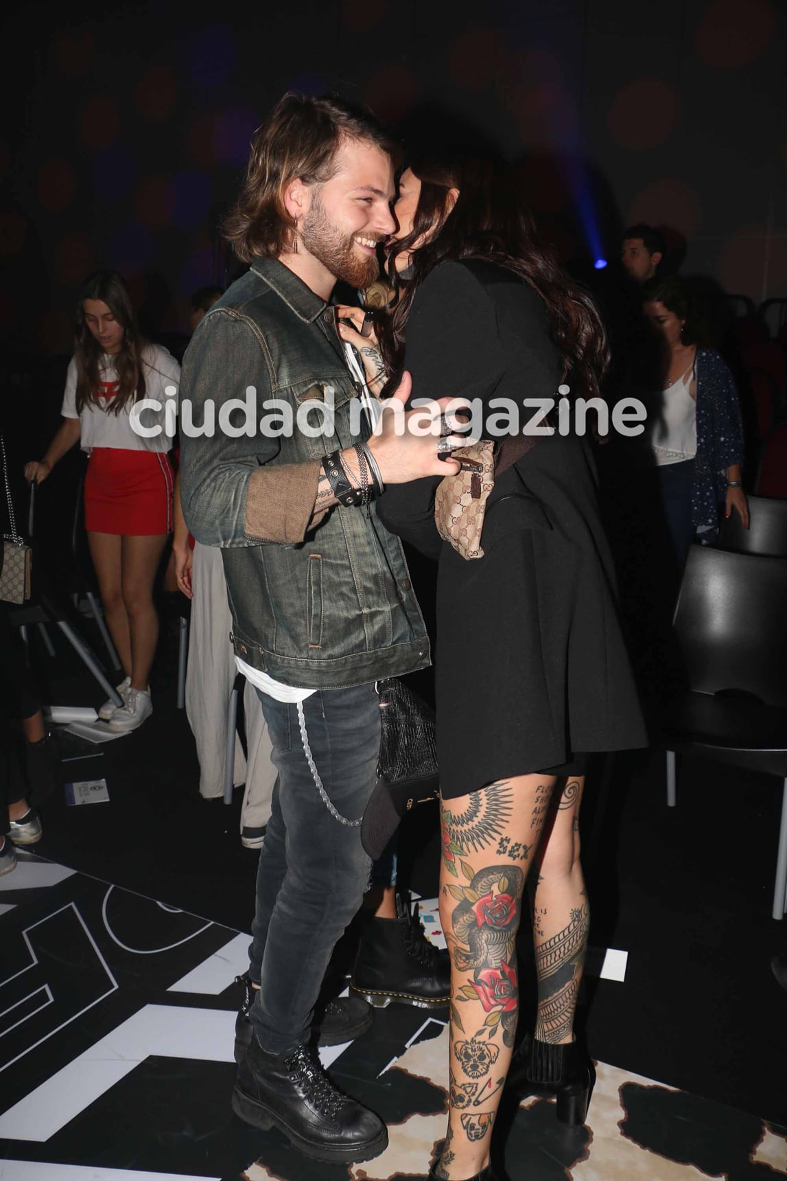 Cande Tinelli y Luca Bonomi se divirtieron en un evento (Fotos: Movilpress). 