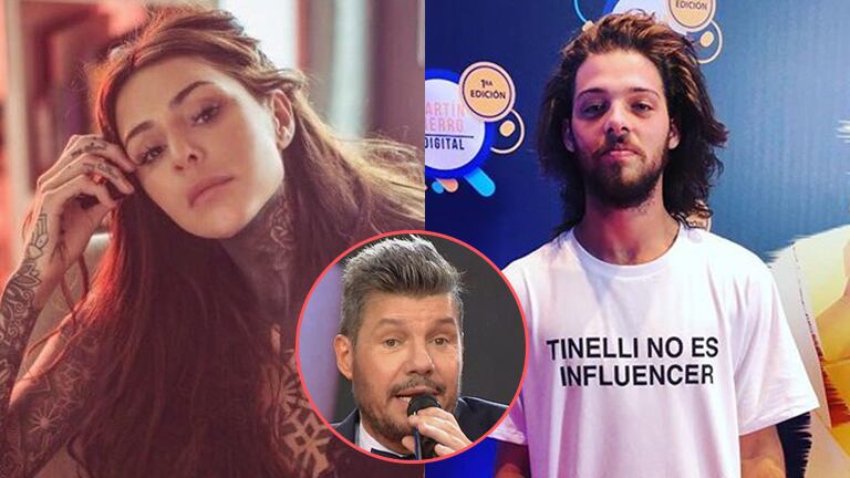 Cande Tinelli y una picante respuesta a Santi Maratea por su remera anti-Tinelli: Alto zapallo