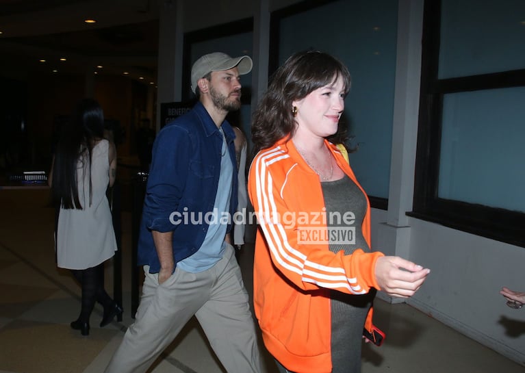 Cande Vetrano y Andrés Gil en el estreno de Guasón 2 (Foto: Movilpress).