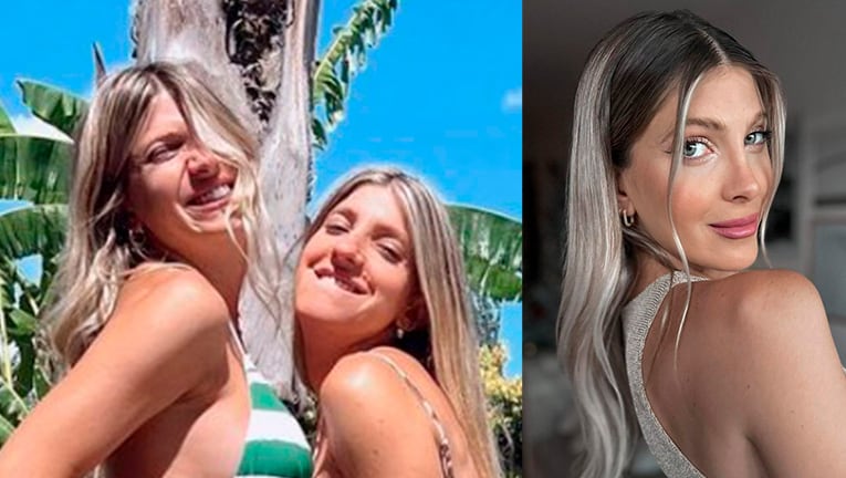 Cande y su hermana Dai lucieron sus pancitas de embarazadas en microbikini.