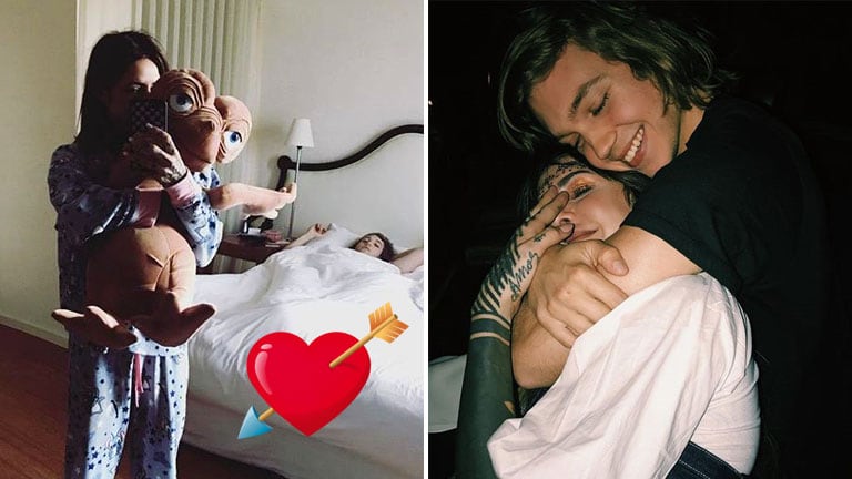 Candelaria Tinelli y Franco Masini cumplieron seis meses de novios. Foto: Instagram